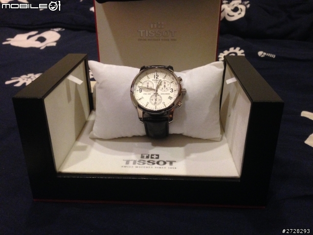不專業開箱 Tissot 萬年曆玫瑰金款