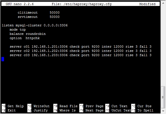 使用Percona XtraDB Cluster建立MySQL資料庫叢集(2/2: HAProxy)