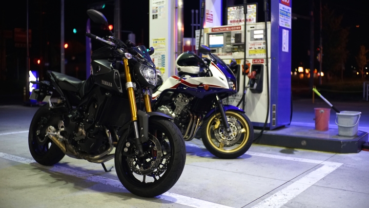 R125, CB400SF Revo, MT-09的照片分享文