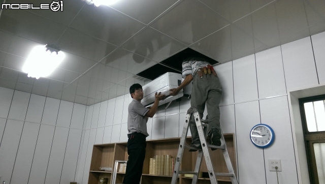 超大噸位台灣品牌國產定頻壁掛式冷氣安裝分享-良峰空調A+ (圖文並茂)