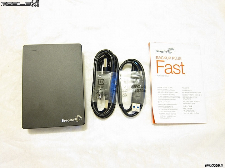 首款4TB高效能、高傳輸攜帶式硬碟機,Seagate® 希捷 Backup Plus FAST 開箱試玩體驗分享