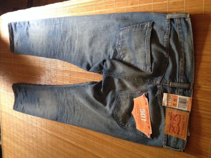 (開箱)人生第二條LEVIS之 levi's 501