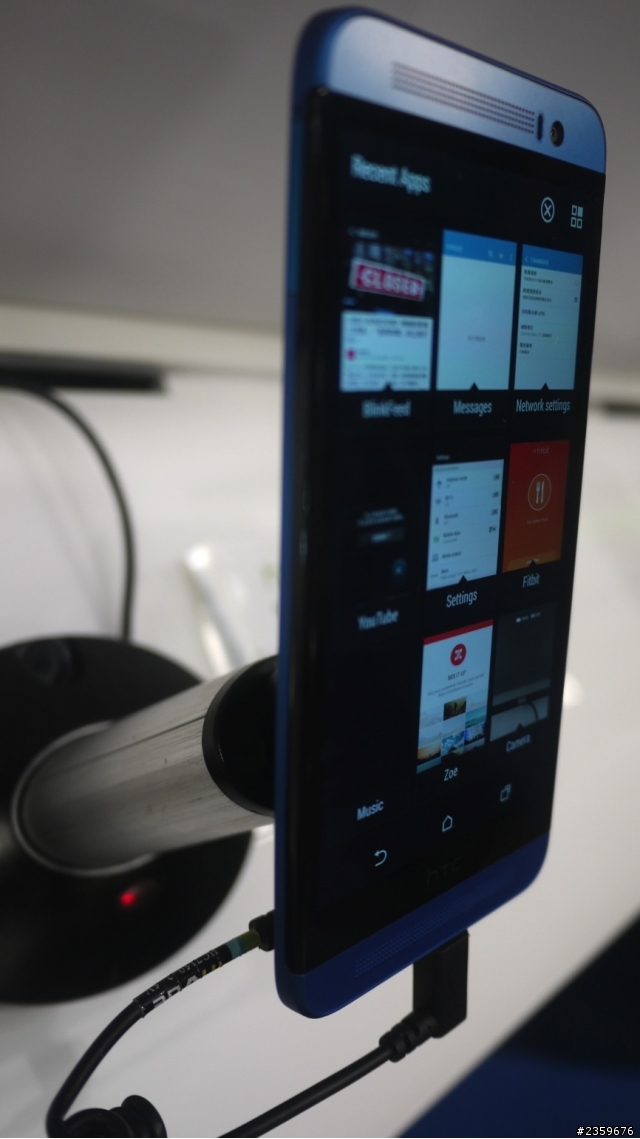 台北電腦展 HTC 新機E8的體驗操作