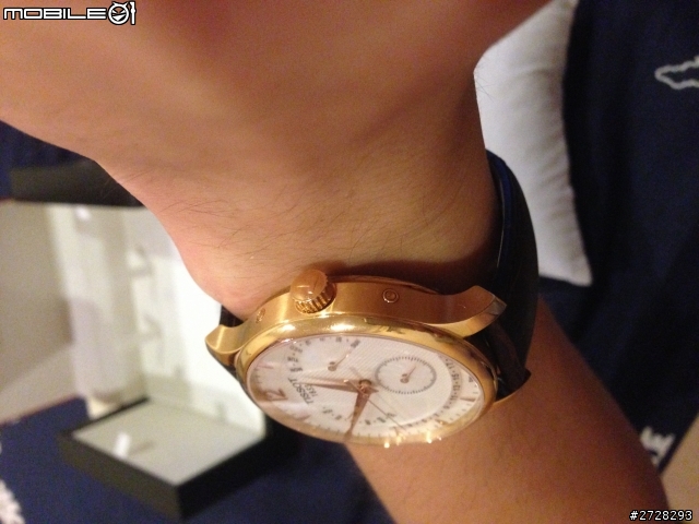 不專業開箱 Tissot 萬年曆玫瑰金款