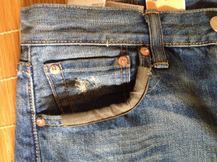 (開箱)人生第二條LEVIS之 levi's 501