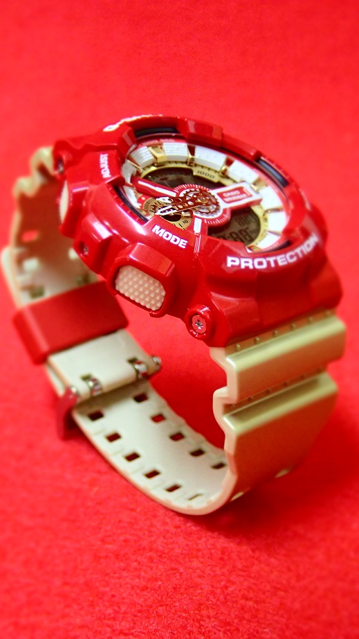 開箱文 G-SHOCK 偽鋼鐵人 Crazy Colors GA-110CS-4AJF
