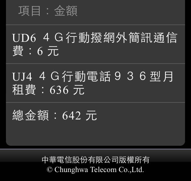 iPhone + 中華平板方案轉4G 真的要注意簡訊費用....