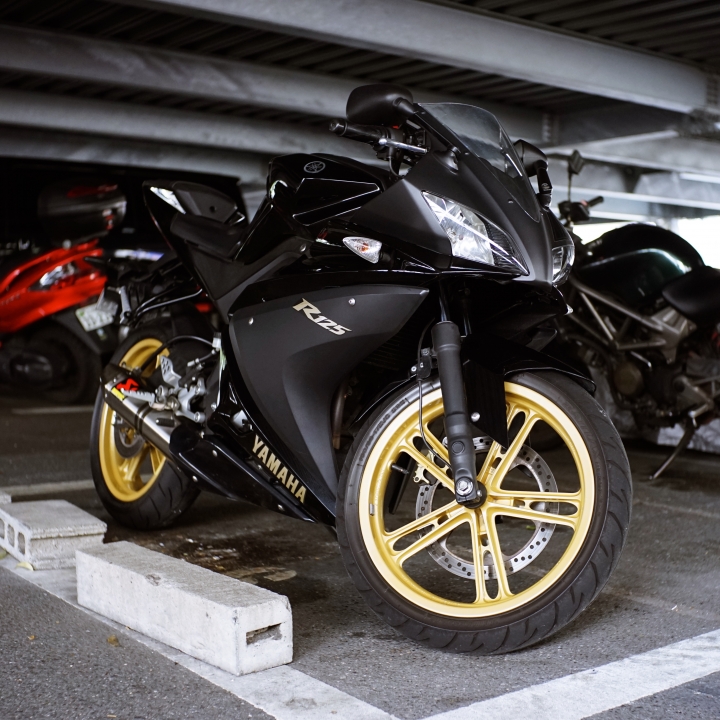 R125, CB400SF Revo, MT-09的照片分享文
