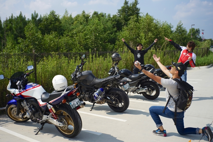 R125, CB400SF Revo, MT-09的照片分享文