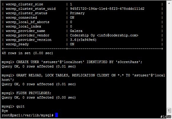 使用Percona XtraDB Cluster建立MySQL資料庫叢集(1/2: 叢集安裝與設定)