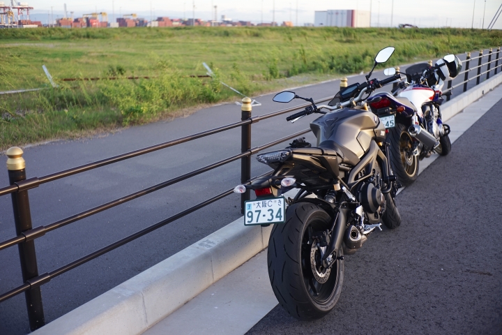 R125, CB400SF Revo, MT-09的照片分享文