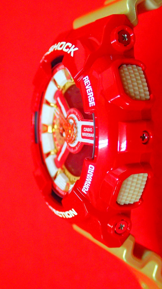 開箱文 G-SHOCK 偽鋼鐵人 Crazy Colors GA-110CS-4AJF