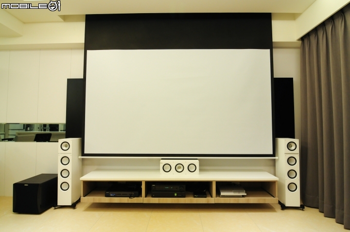 KEF 5.1聲道家庭劇院 - 我家就是電影院