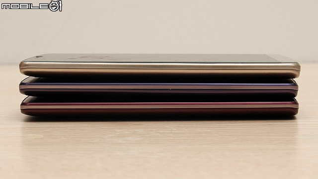 LG G3新色登場 燻紫、烟紅、珀金三色寫真