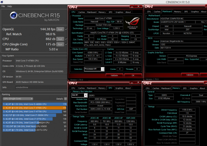 Intel Core i7-4790K結合ASUS SABERTOOTH Z97 Mark 1完整解析