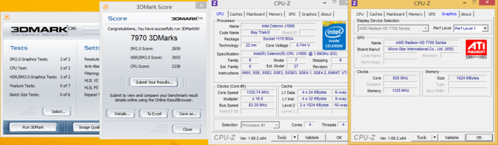 低功耗平台加獨顯測試-AMD Sempron 3850 VS Intel Celeron J1900 VS Intel Celeron G1840