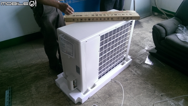 超大噸位台灣品牌國產定頻壁掛式冷氣安裝分享-良峰空調A+ (圖文並茂)