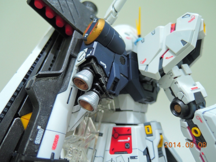 MG NU鋼彈VER GFT 素組分享.新增RX-78-2ver.O.Y.W.