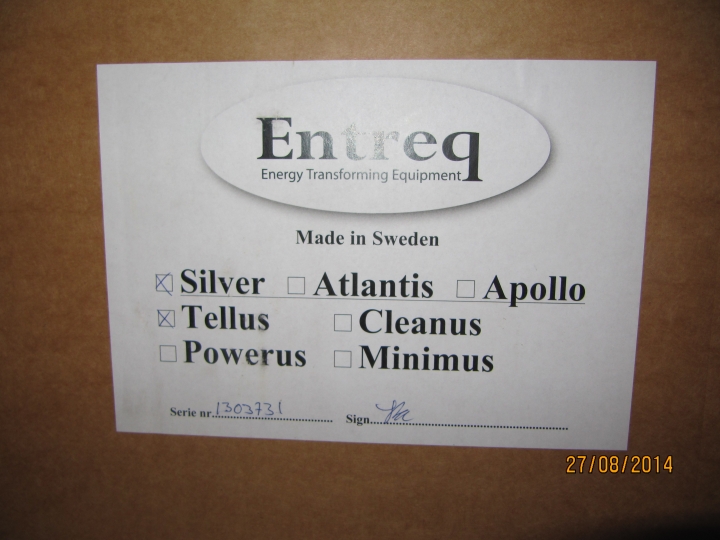 Entreq Silver Tellus 農夫地盒 補09/29 11/8