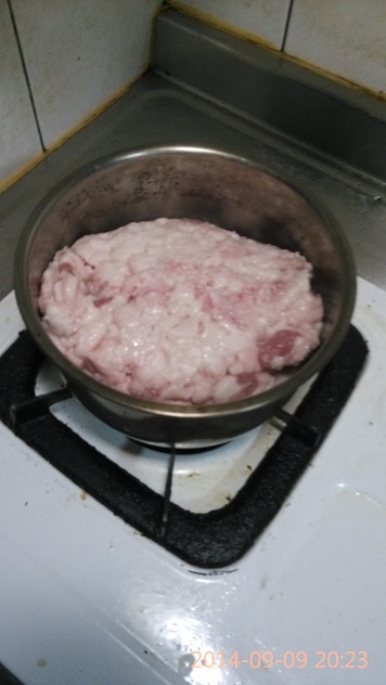 在家自己爆豬油