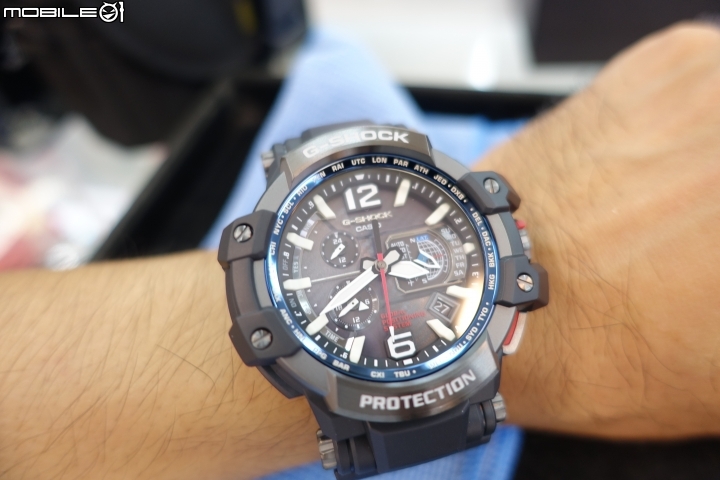 CASIO 混合電波時計腕錶 GPW-1000-1A 開箱.........