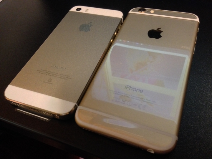 金色iphone 6 港版無鎖 簡單開箱