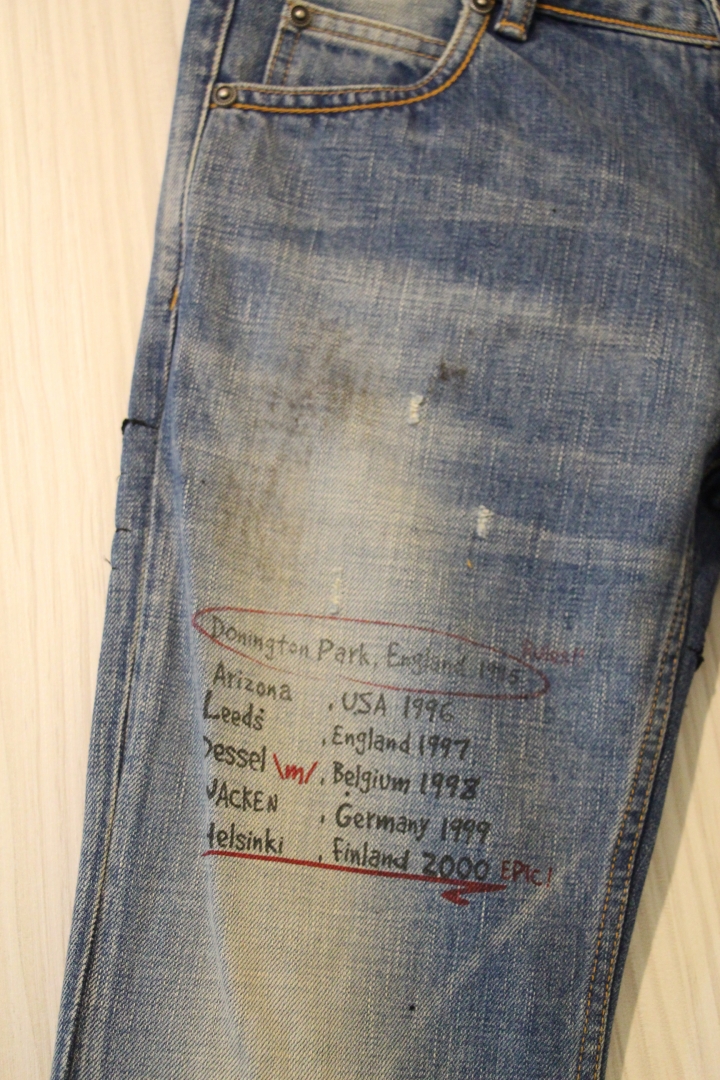 【開箱】JEANSDA Fenrir Metalhead Aged Jeans 中風搖滾雙面人<圖多,慎入>