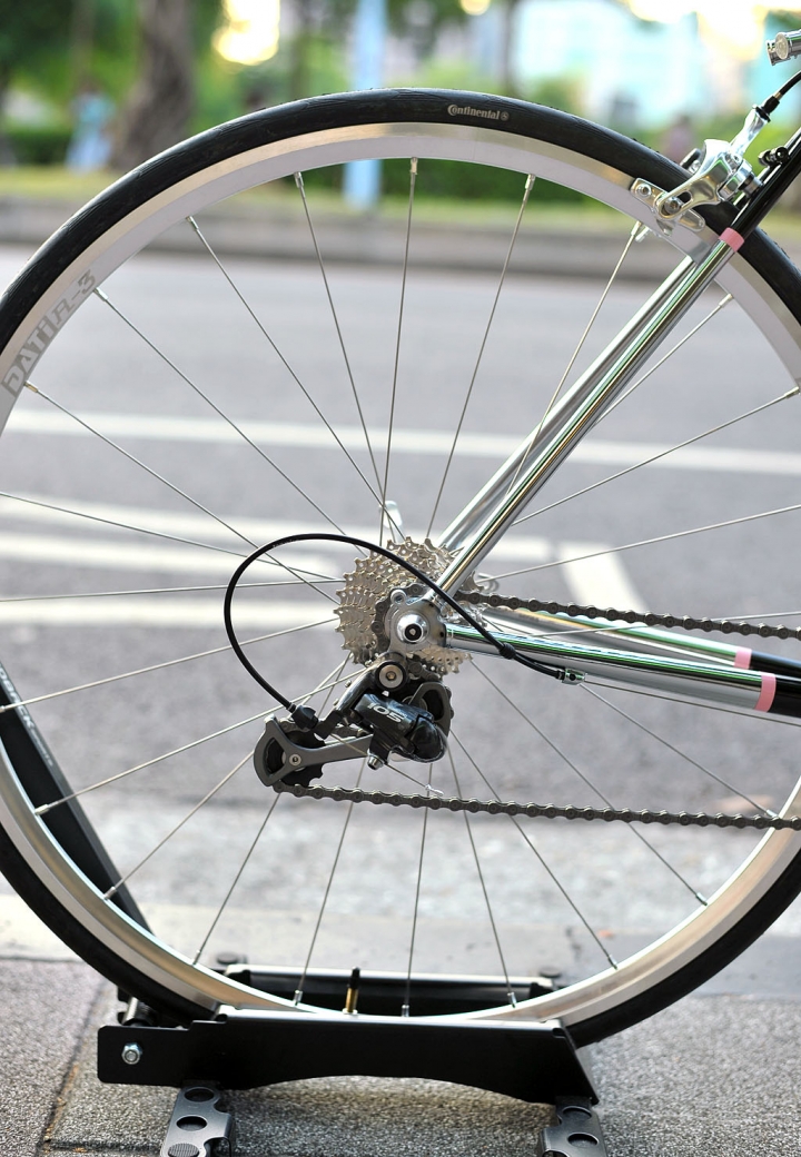 SlideAway Cross 鋼管公路車- 休閒形態,完工!