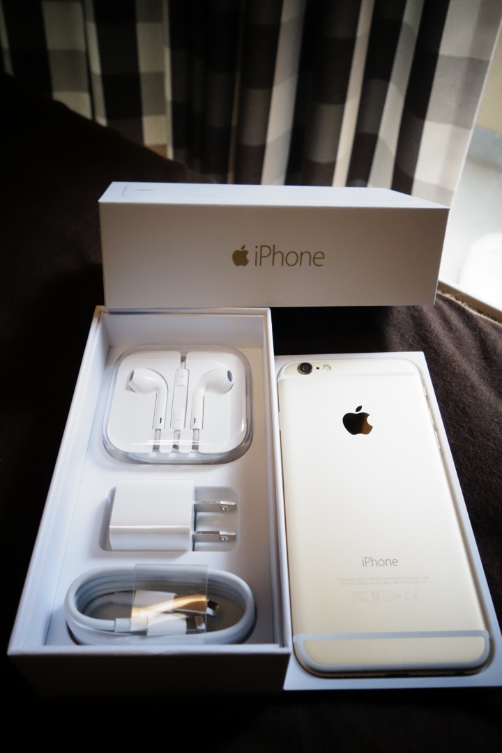 iPhone6 金色 稍微介紹開箱文