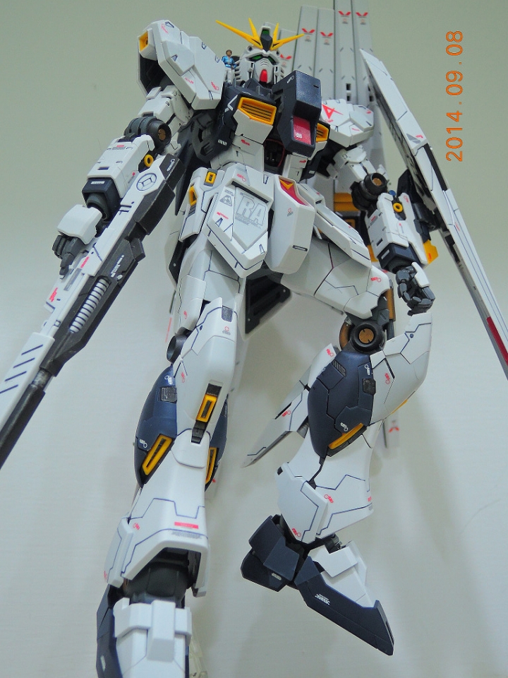 MG NU鋼彈VER GFT 素組分享.新增RX-78-2ver.O.Y.W.