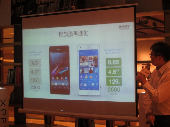 Sony雙旗艦Xperia Z3、Z3 Compact台北體驗會心得高質感的旗鑑機