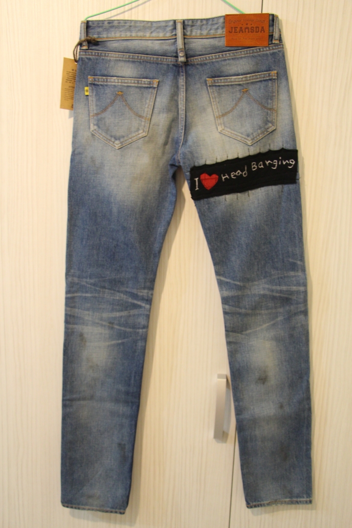 【開箱】JEANSDA Fenrir Metalhead Aged Jeans 中風搖滾雙面人<圖多,慎入>