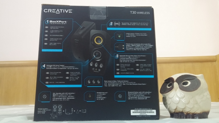 迎向智慧無線新生活, 震撼音效之 CREATIVE T30 WIRELESS 開箱體驗
