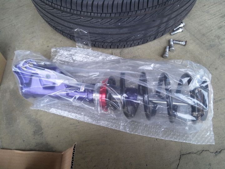 喜美八代田邊 TANABE SUSTEC PRO NF避震器 簡單開箱!
