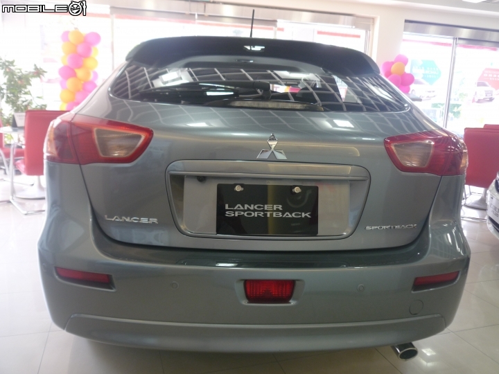 「近距賞味」Lancer Sportback