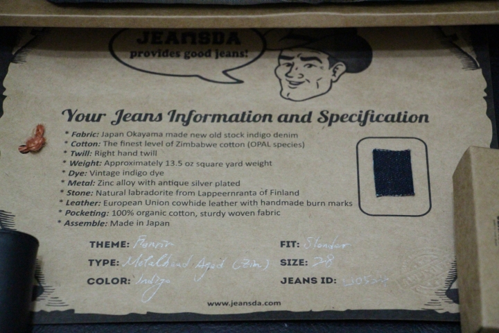 【開箱】JEANSDA Fenrir Metalhead Aged Jeans 中風搖滾雙面人<圖多,慎入>