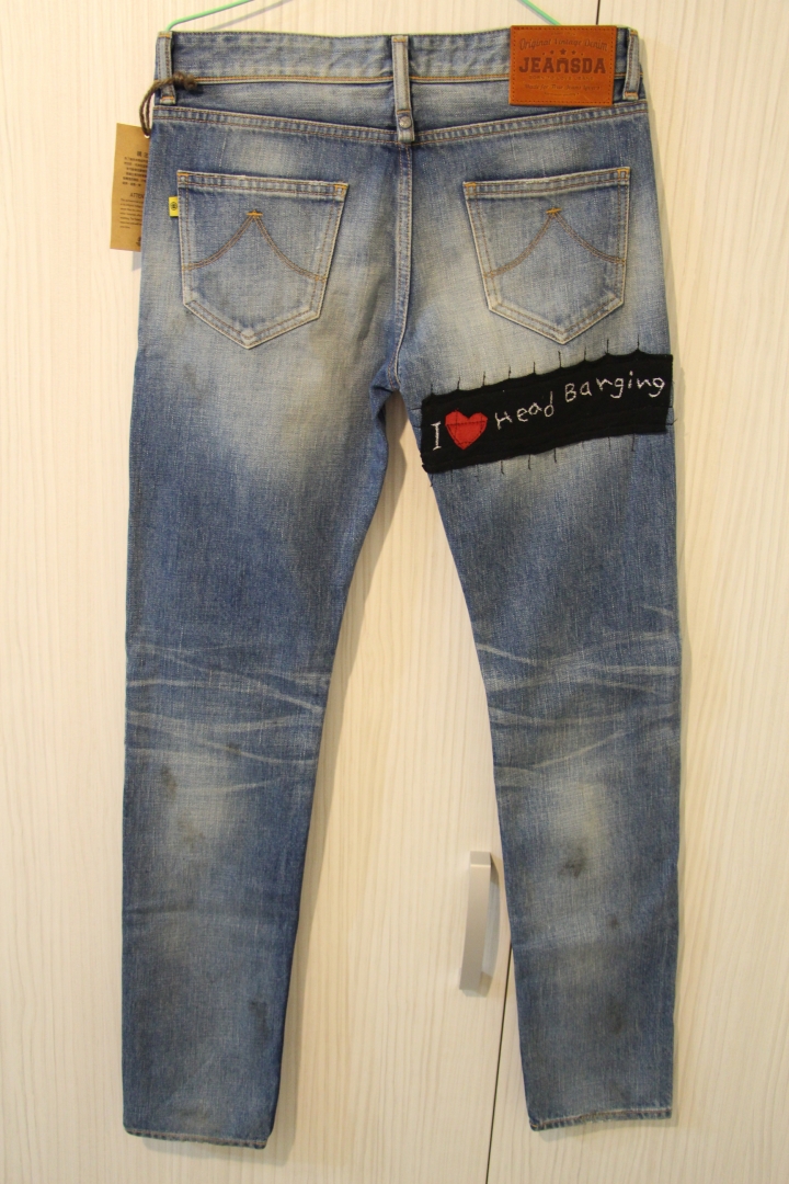 【開箱】JEANSDA Fenrir Metalhead Aged Jeans 中風搖滾雙面人<圖多,慎入>