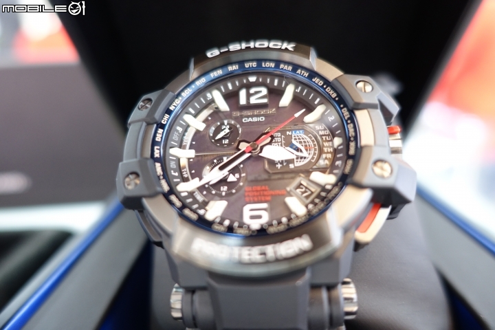 CASIO 混合電波時計腕錶 GPW-1000-1A 開箱.........