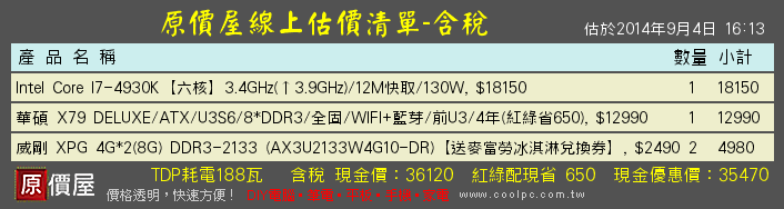 3張圖不嚕唆新的HASWELL平台真的是又貴CP值又低嗎