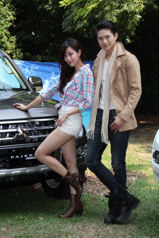Mitsubishi 2015年Lancer Sportback、 Pajero...新車發表會