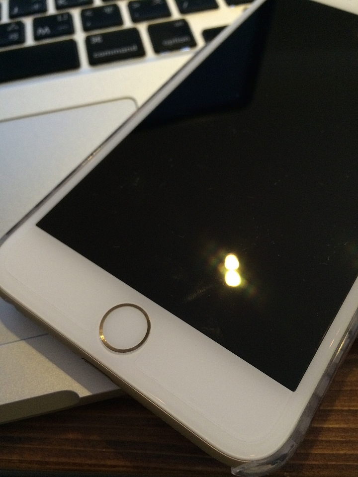 iphone 6 plus 64G 香檳金 入荷+保護貼 保護殼 一次搞定!