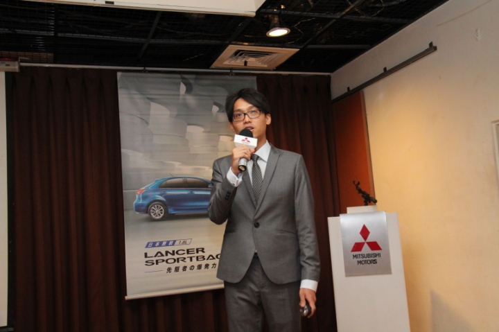 Mitsubishi 2015年Lancer Sportback、 Pajero...新車發表會