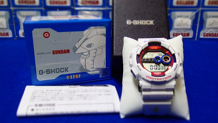 開箱 機動戦士ガンダム35周年 G-SHOCK x GUNDAM 記念商品