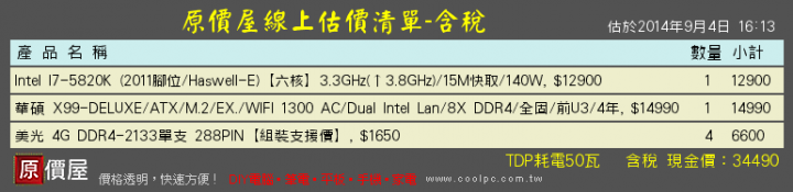 3張圖不嚕唆新的HASWELL平台真的是又貴CP值又低嗎