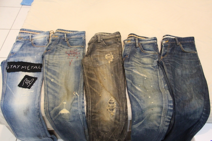 【開箱】JEANSDA Fenrir Metalhead Aged Jeans 中風搖滾雙面人<圖多,慎入>