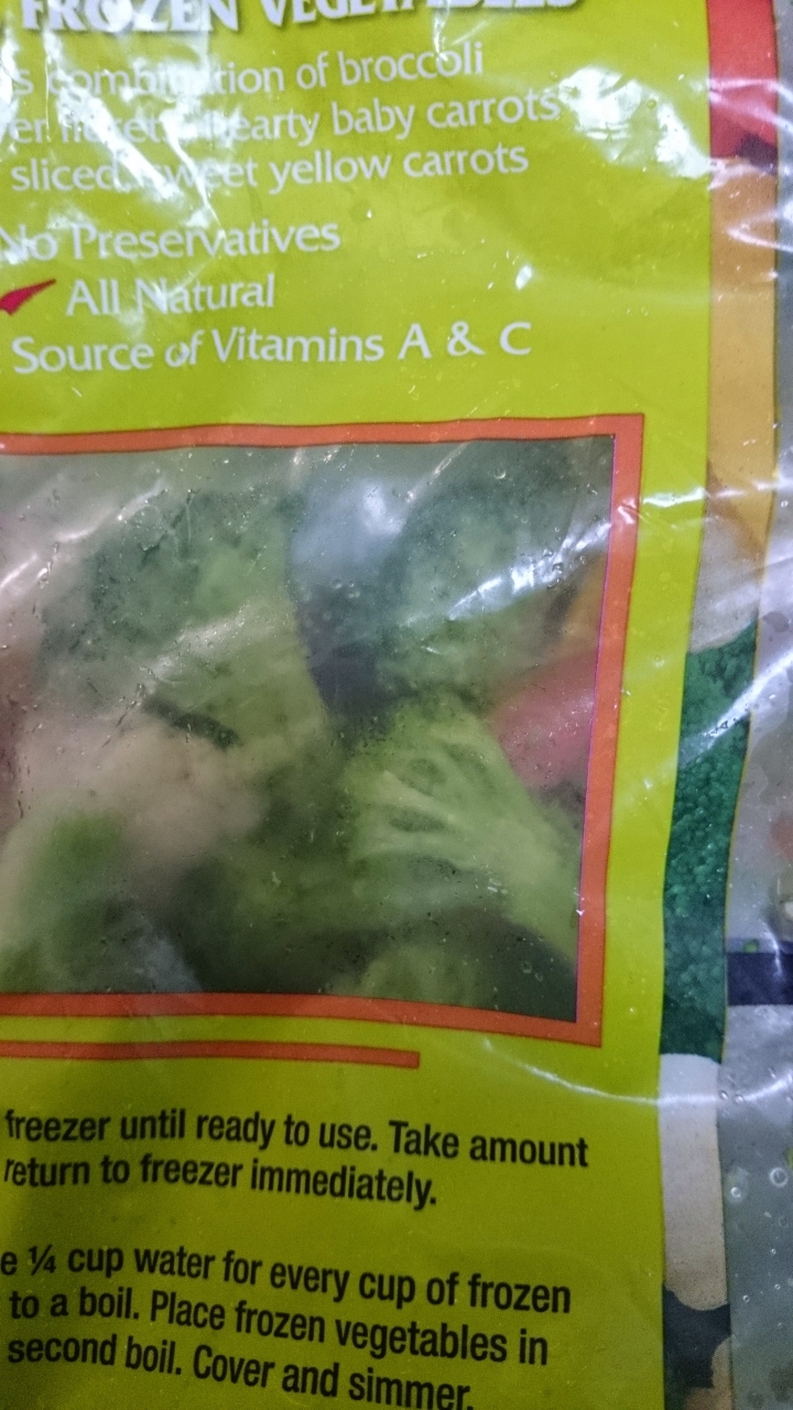Costco冷凍蔬菜這樣有沒有問題