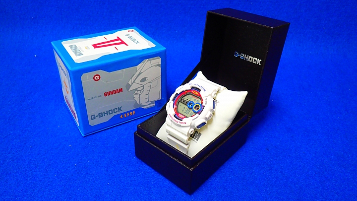 開箱 機動戦士ガンダム35周年 G-SHOCK x GUNDAM 記念商品