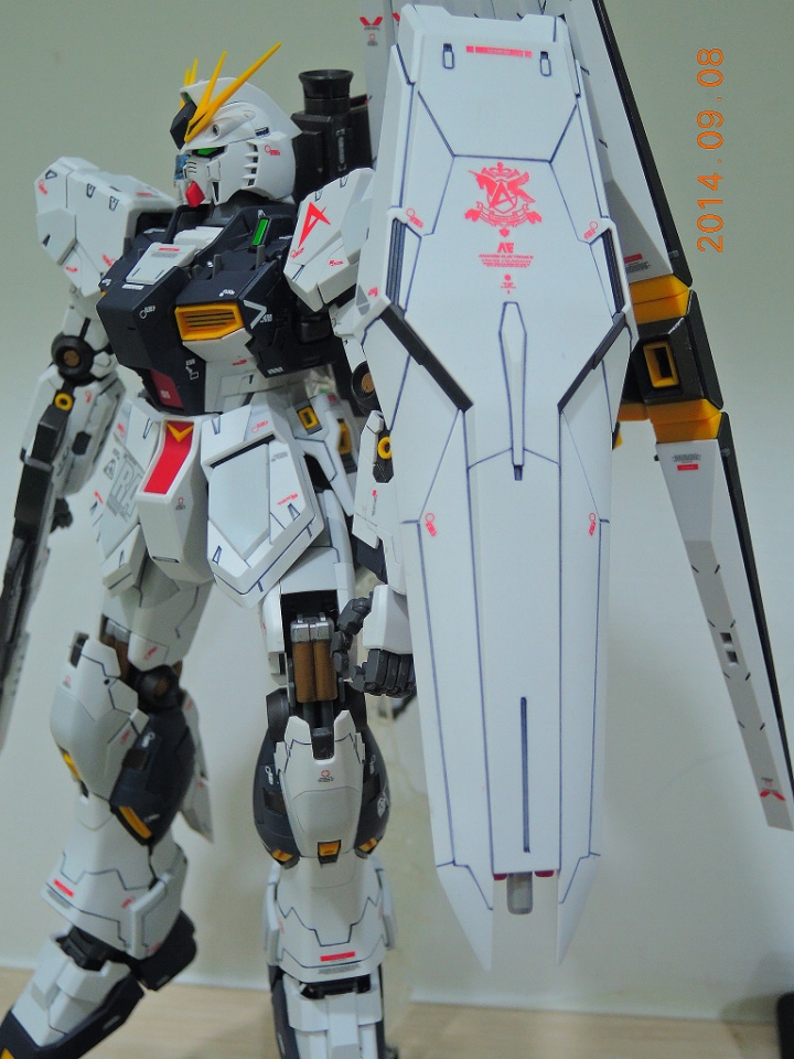 MG NU鋼彈VER GFT 素組分享.新增RX-78-2ver.O.Y.W.