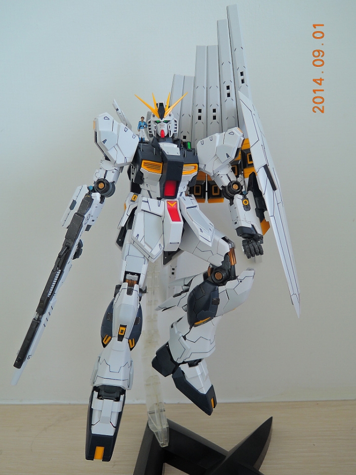 MG NU鋼彈VER GFT 素組分享.新增RX-78-2ver.O.Y.W.