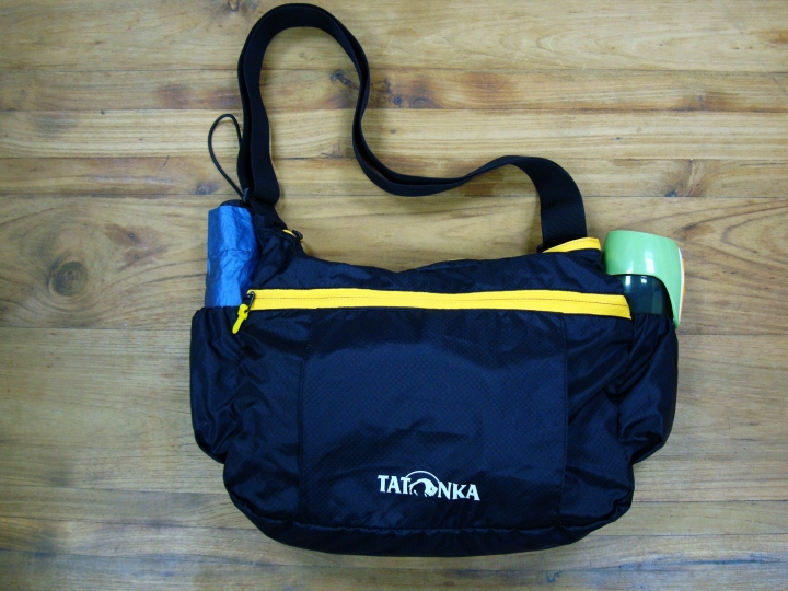 【簡易開箱】旅行好便利! TATONKA 超輕量防潑水側背備用包